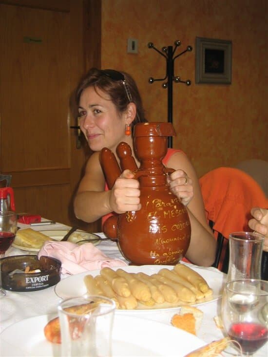 meson de los 20 platos porron